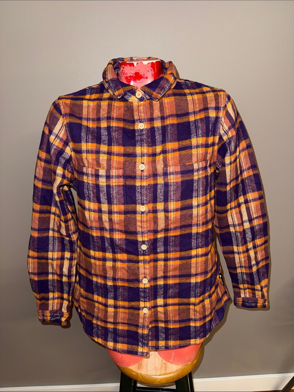 NWT Cotopaxi mero organic flannel shirt top